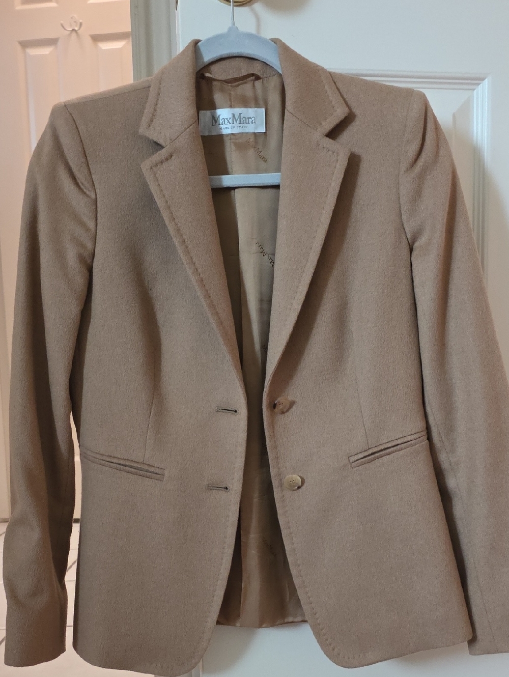 MaxMara Camelhair Blazer Size 6